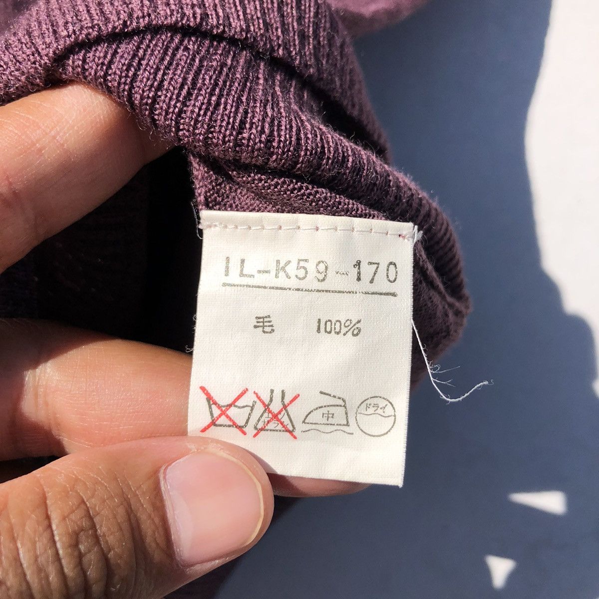 Yohji Yamamoto RARE🔥 Iwish By Yohji Yamamoto Y's Knitwear Wool Size XXS / US 00 / IT 34 - 4 Thumbnail
