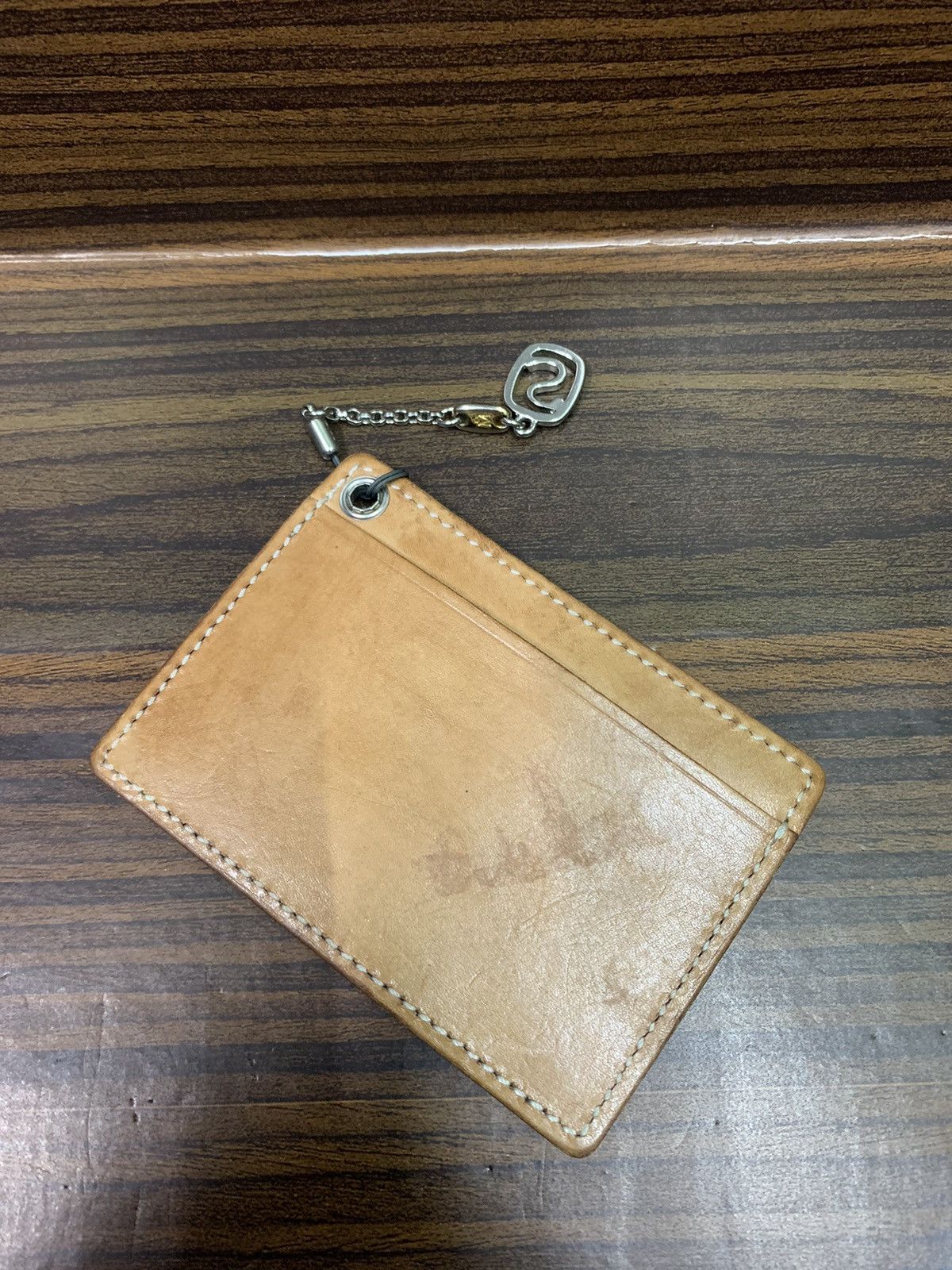 Leather Vintage Card Holder Leather wallet Size ONE SIZE - 1 Thumbnail