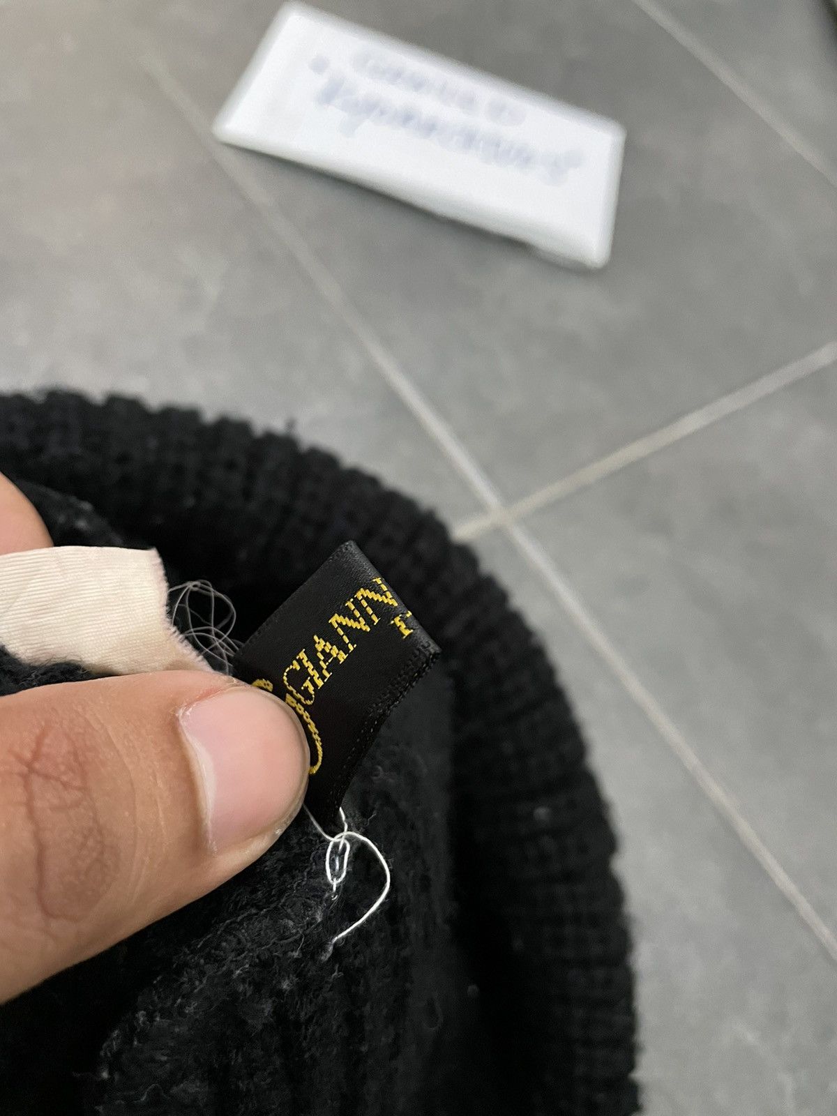 Japanese Brand GIANNI VALENTINO BLACK BEANIE Size ONE SIZE - 5 Thumbnail