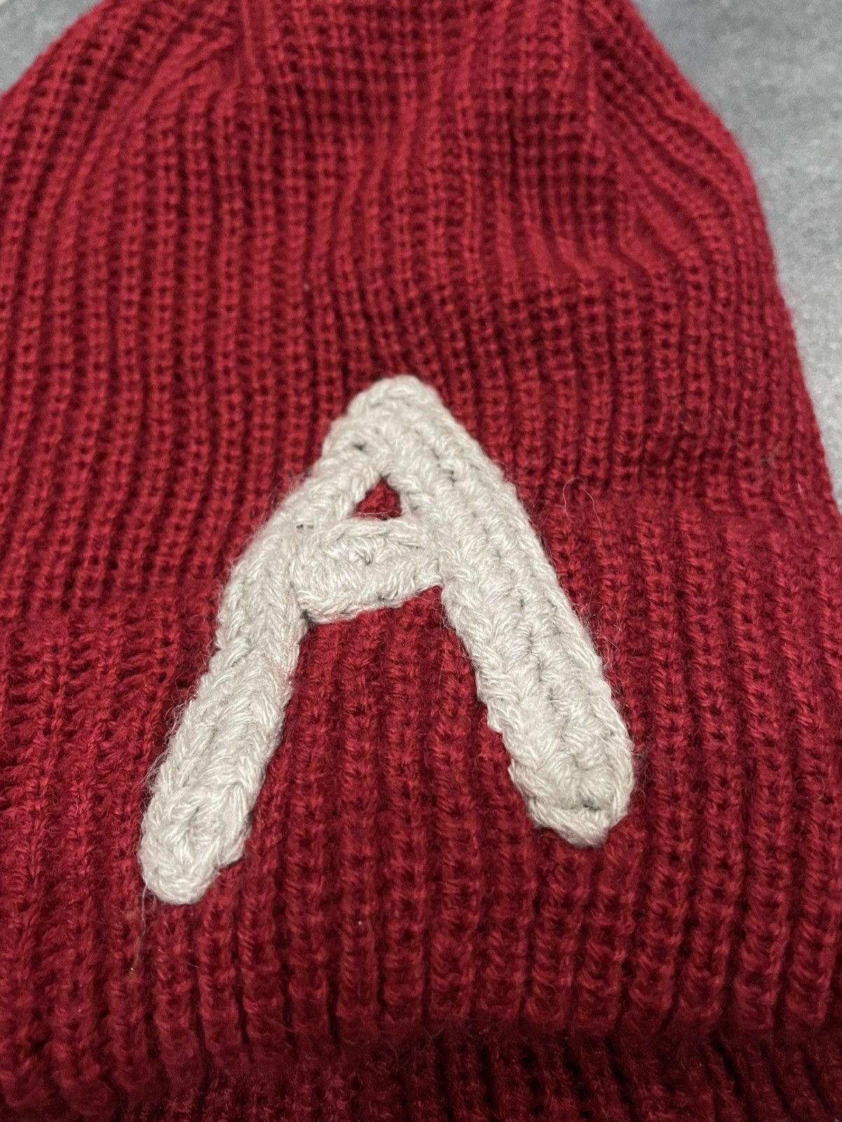 Japanese Brand CAPITAL A RED BEANIE Size ONE SIZE - 2 Thumbnail