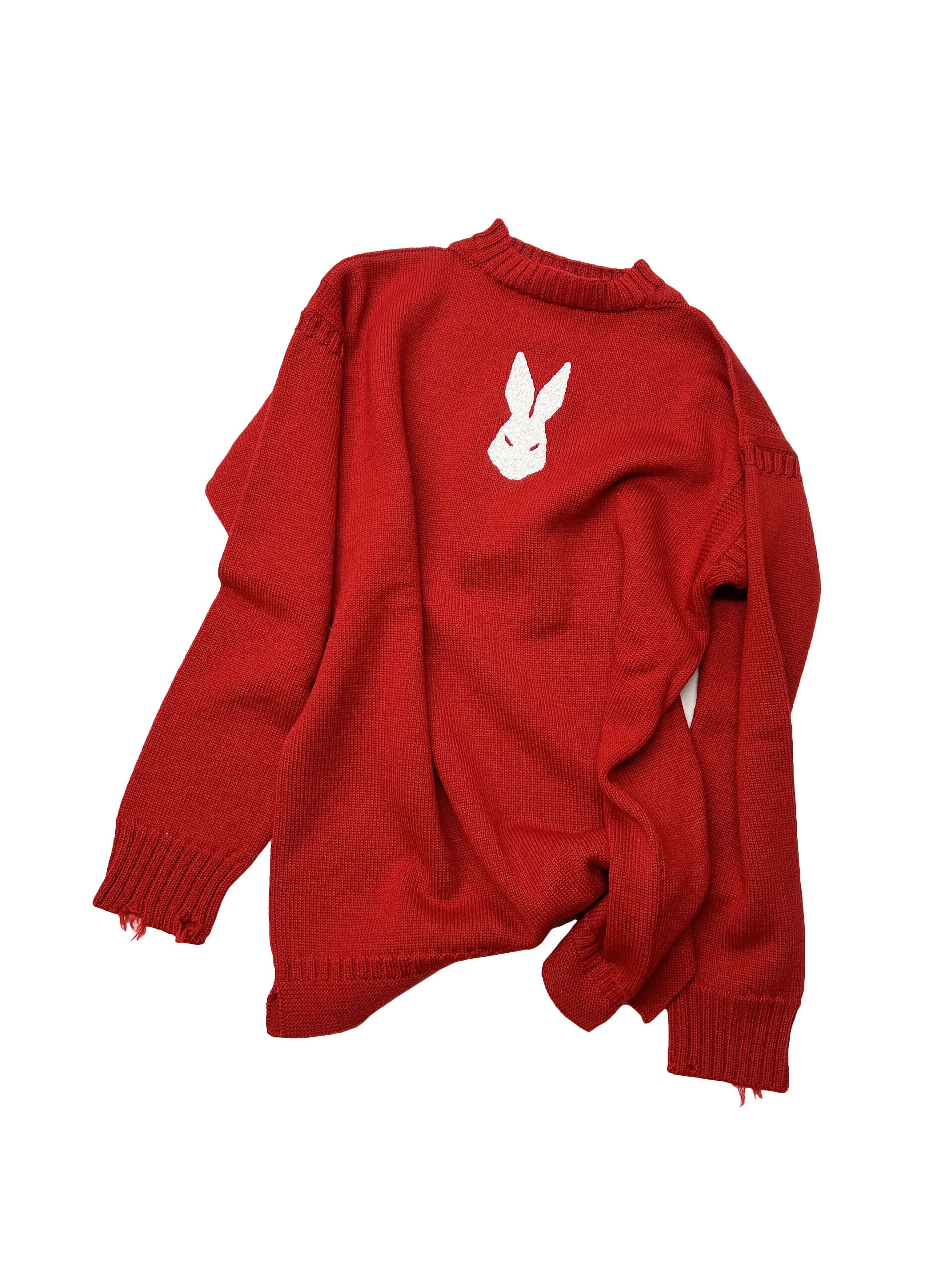Maison Margiela New — SS22 Embroidered Jumper Size US L / EU 52-54 / 3 - 2 Thumbnail