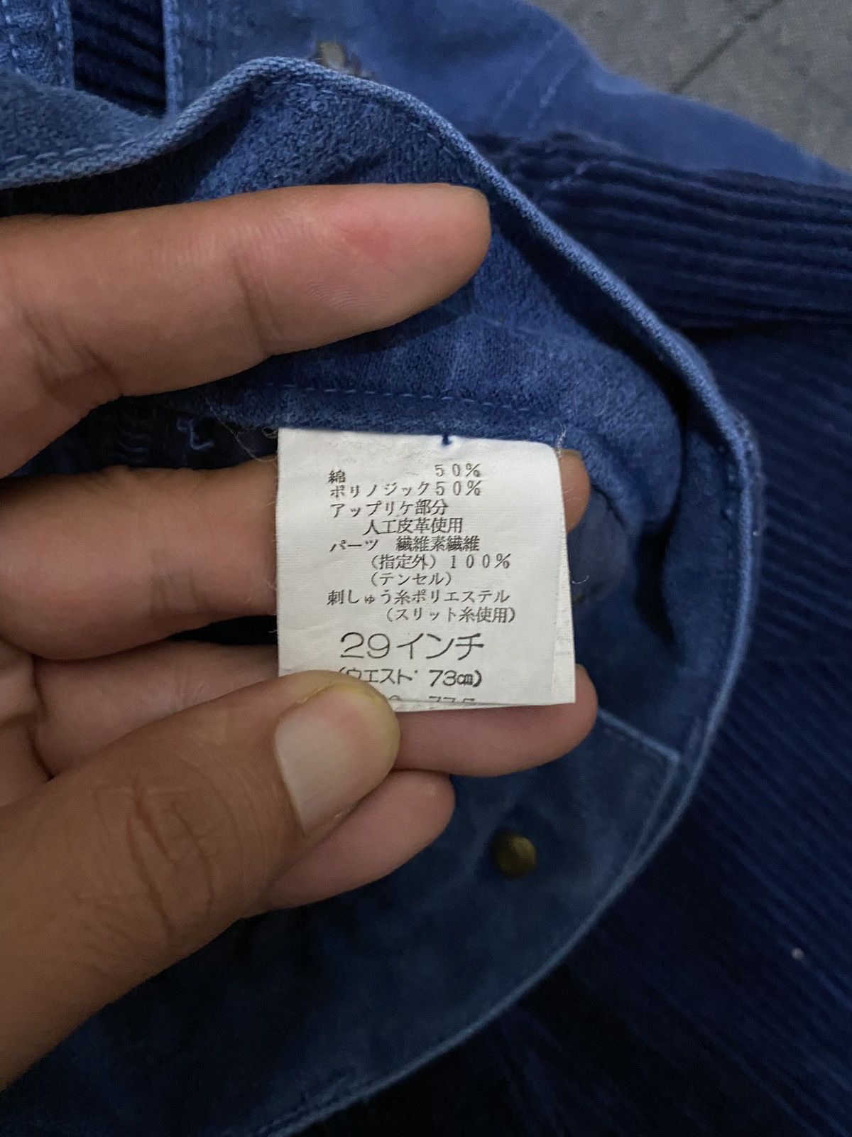 Lancel × Vintage Vintage Lancel Emboidery Corduroy Pants Size US 29 - 5 Thumbnail