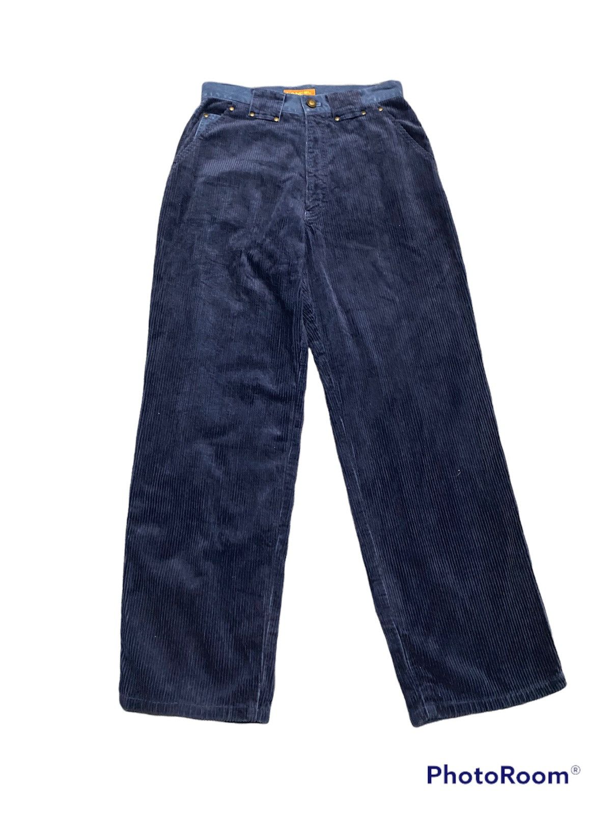 Lancel × Vintage Vintage Lancel Emboidery Corduroy Pants Size US 29 - 2 Thumbnail