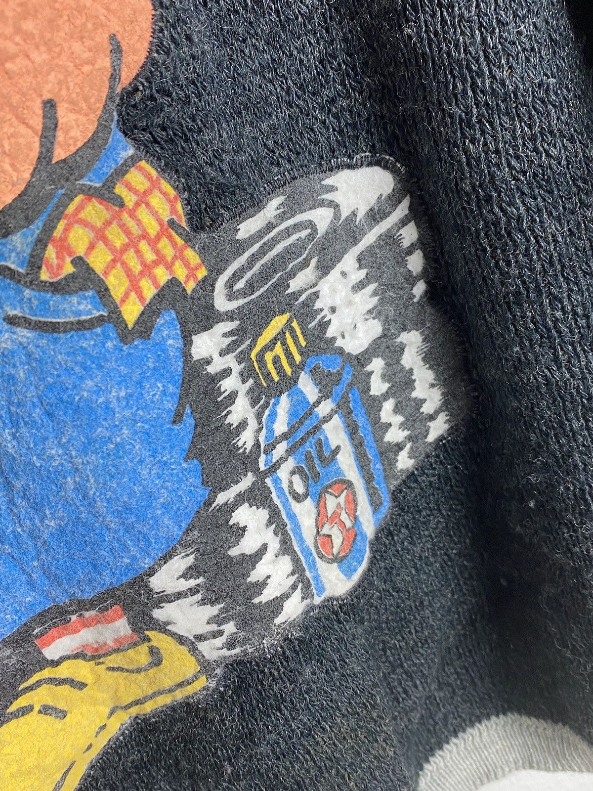Vintage 80s Vintage Texaco Oil Company Crazy Pig Logo Sweater Size US L / EU 52-54 / 3 - 4 Thumbnail