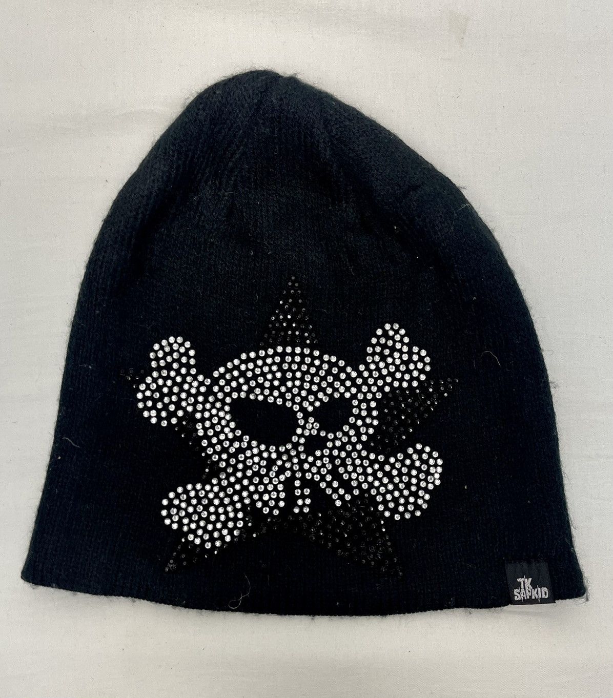 Vintage TK Sapkid Skull Emo Sick Beanie Hat Size ONE SIZE - 2 Thumbnail