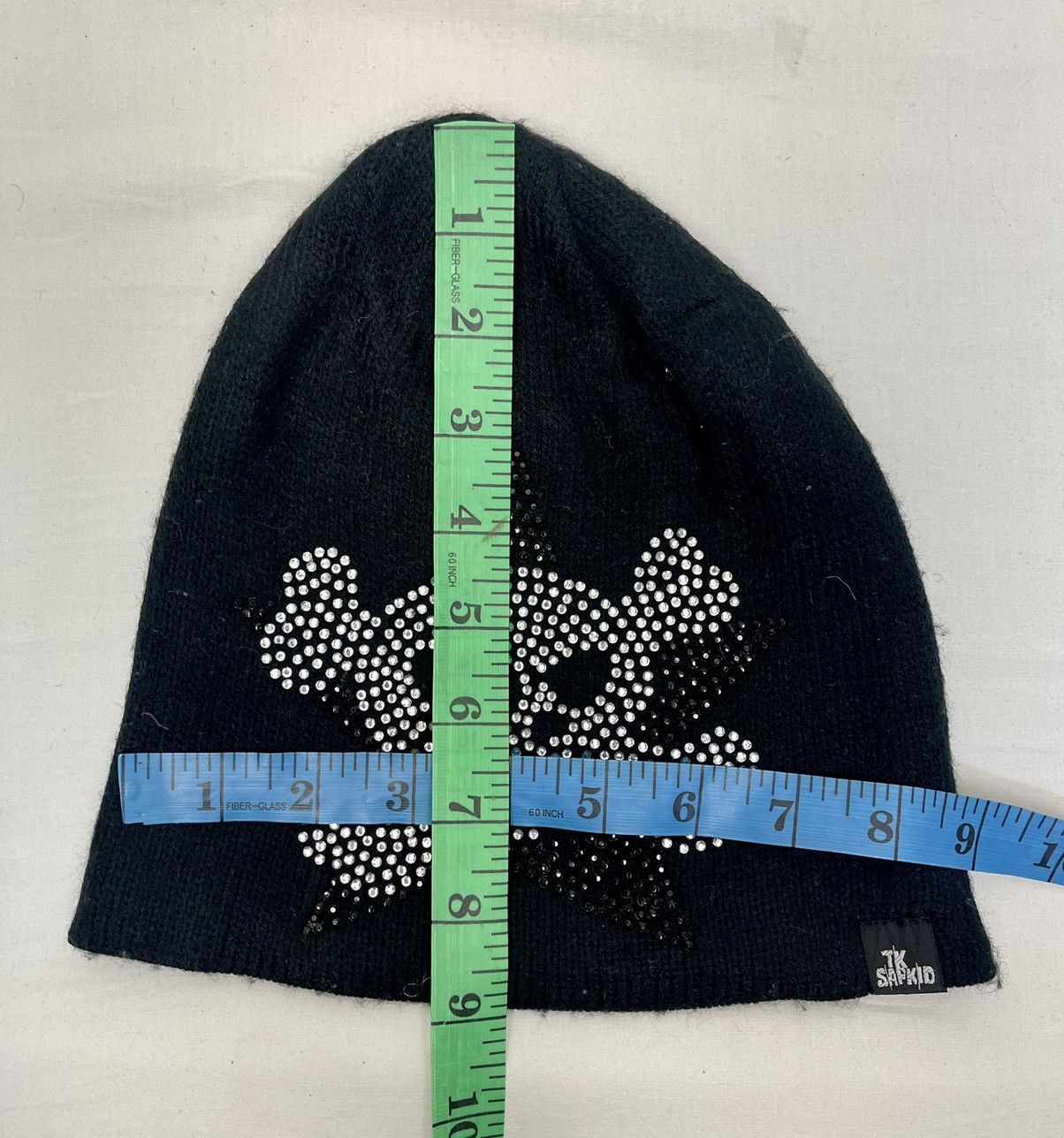 Vintage TK Sapkid Skull Emo Sick Beanie Hat Size ONE SIZE - 7 Thumbnail