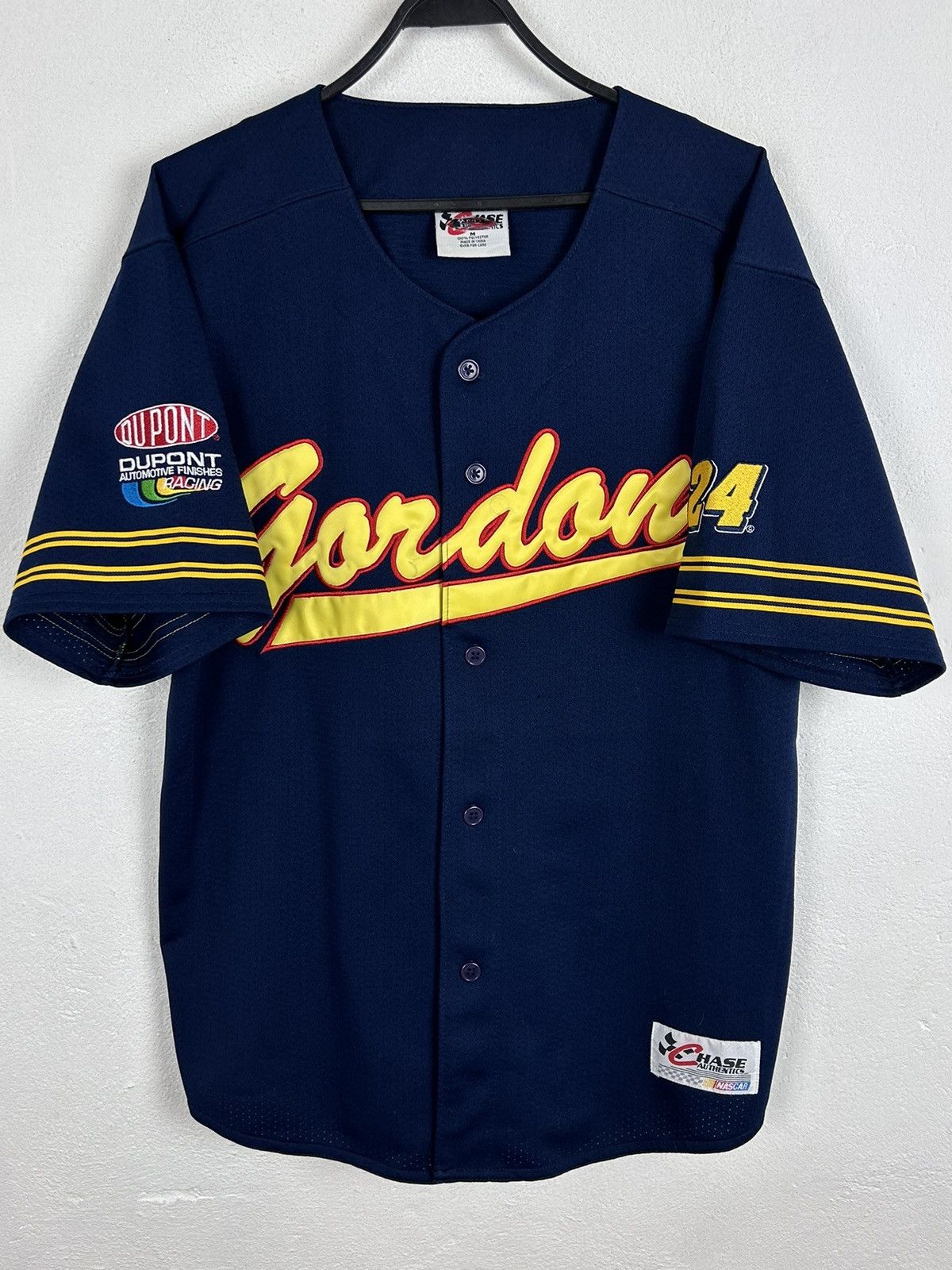 Chase Authentics 90s Vintage Chase Jeff Gordon #24 Nascar Baseball Jersey Size US M / EU 48-50 / 2 - 1 Thumbnail