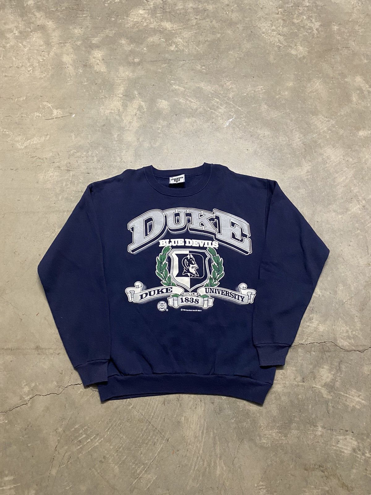 Vintage Vintage 90’s Duke University Sweatshirt Size US L / EU 52-54 / 3 - 1 Thumbnail
