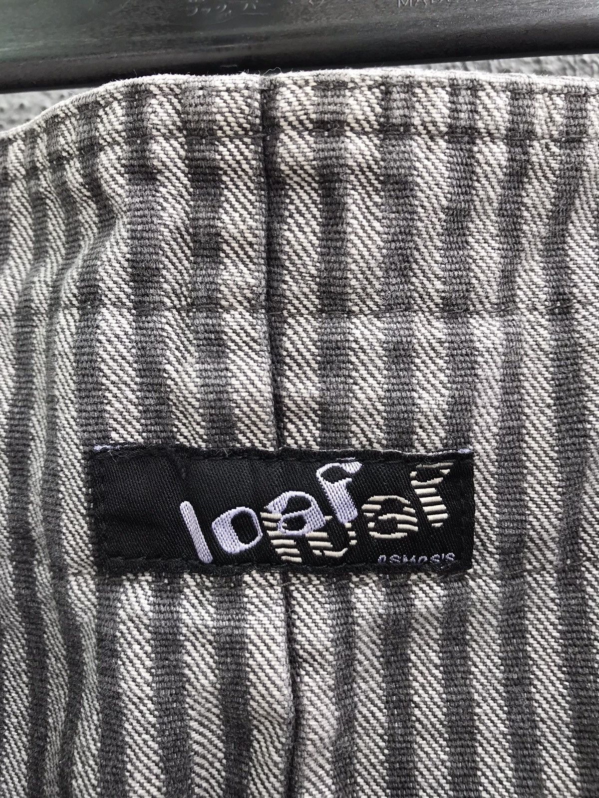 Japanese Brand Japanese OSMOSIS Hickory Stripe Drawstring Waist Denim Pant Size US 34 / EU 50 - 9 Thumbnail