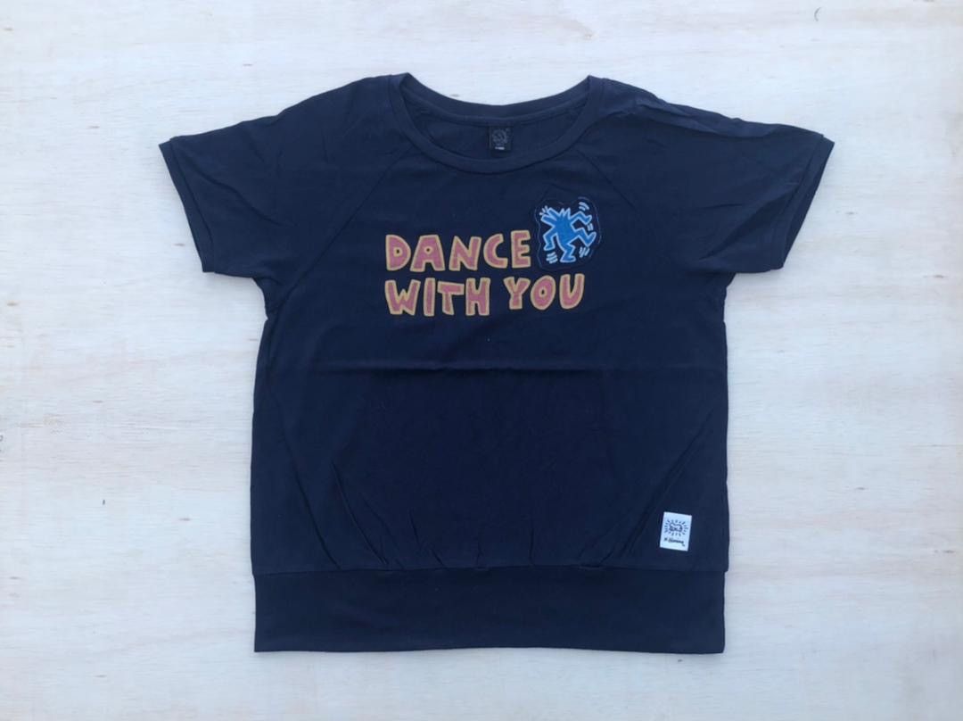 Keith Haring vintage tee Keith Haring Dancing with you A24 Size US XL / EU 56 / 4 - 1 Thumbnail