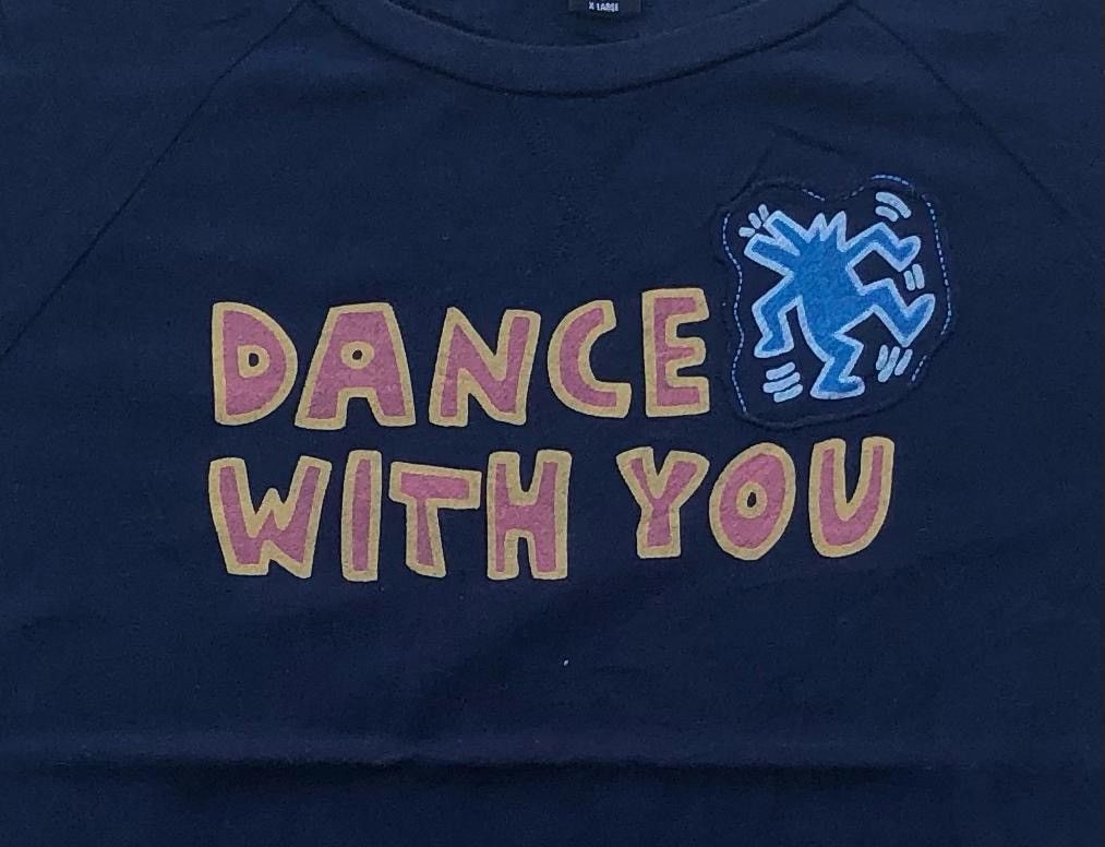 Keith Haring vintage tee Keith Haring Dancing with you A24 Size US XL / EU 56 / 4 - 2 Thumbnail