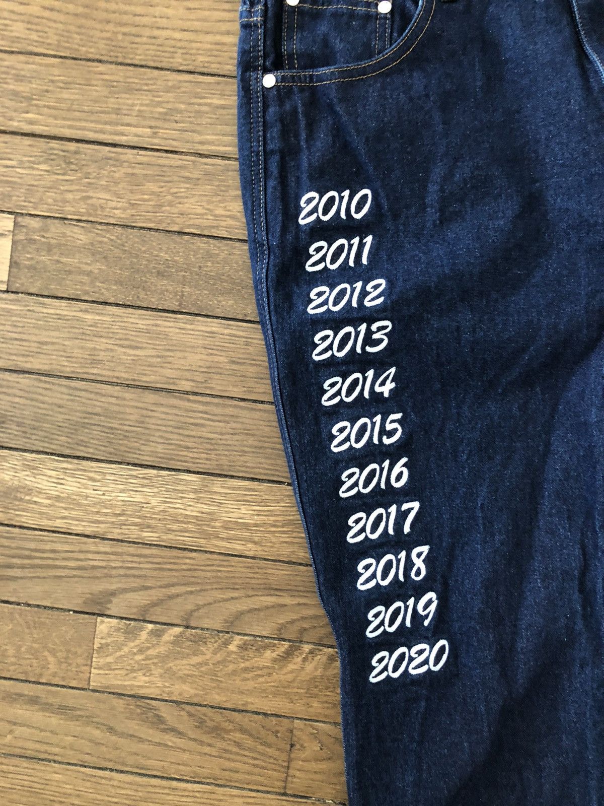 Fuck The Population FTP 10 Year Denim Fuck The Population Ten 🧊❄️🥣 G59 Suicide 34 Size US 34 / EU 50 - 3 Thumbnail