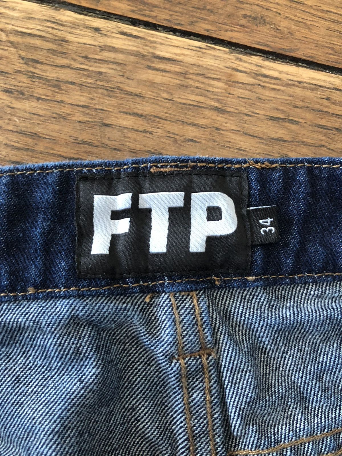 Fuck The Population FTP 10 Year Denim Fuck The Population Ten 🧊❄️🥣 G59 Suicide 34 Size US 34 / EU 50 - 6 Thumbnail