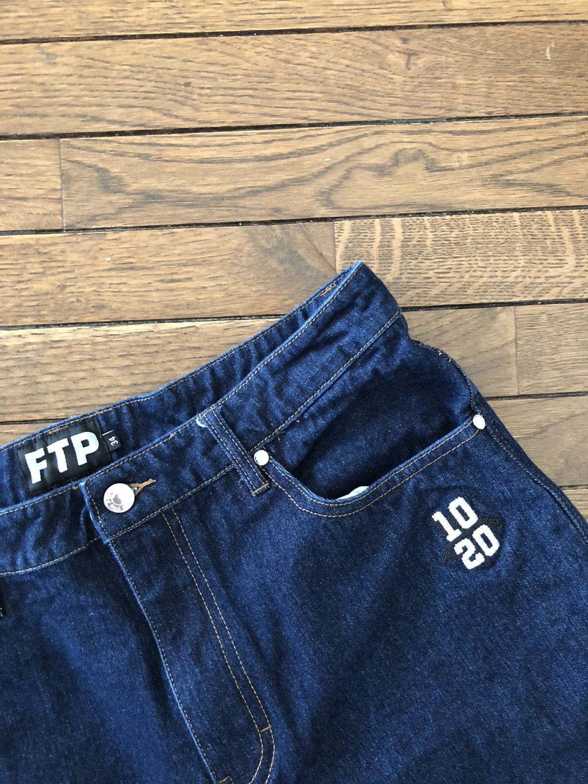Fuck The Population FTP 10 Year Denim Fuck The Population Ten 🧊❄️🥣 G59 Suicide 34 Size US 34 / EU 50 - 5 Thumbnail