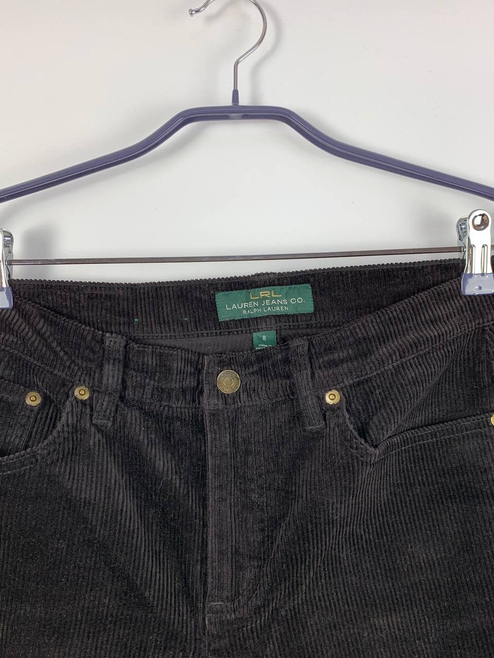 Lauren Ralph Lauren Lauren Ralph Lauren LRL corduroy black 8 Size 30" / US 8 / IT 44 - 2 Thumbnail