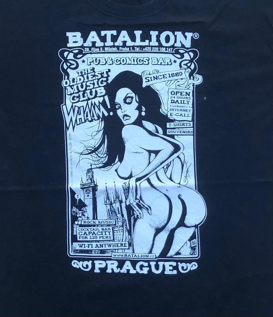 Vintage vintage tee Batalion Prague A24 Size US L / EU 52-54 / 3 - 2 Thumbnail