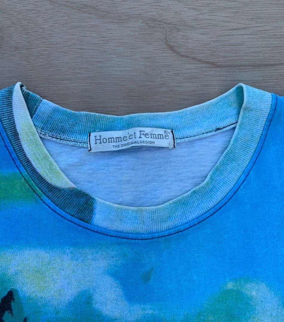Art Comes First × Vintage Vintage full print tee Size US L / EU 52-54 / 3 - 5 Thumbnail
