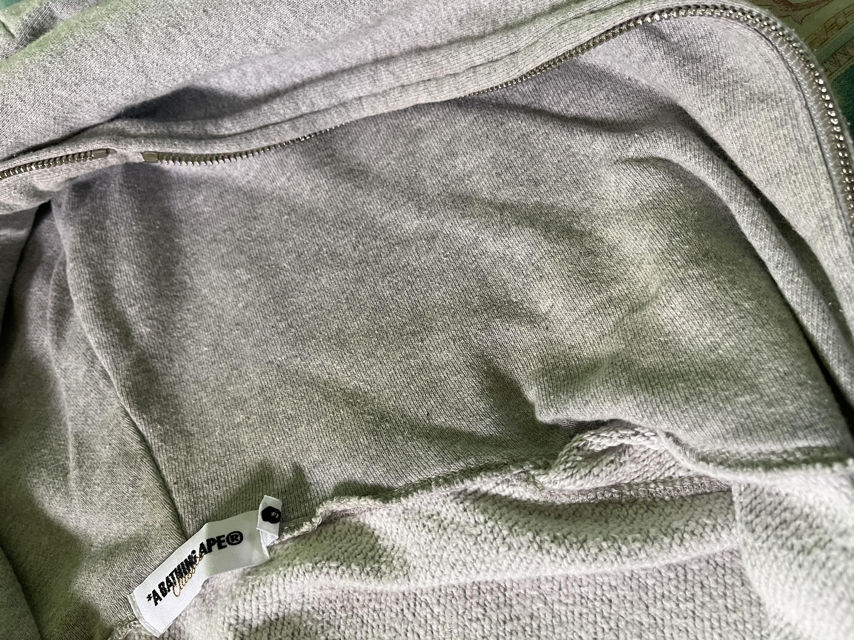 Bape Bape × Nintendo Mario Milo Monogram Full Zip Hoodie Gray Size US M / EU 48-50 / 2 - 22 Thumbnail