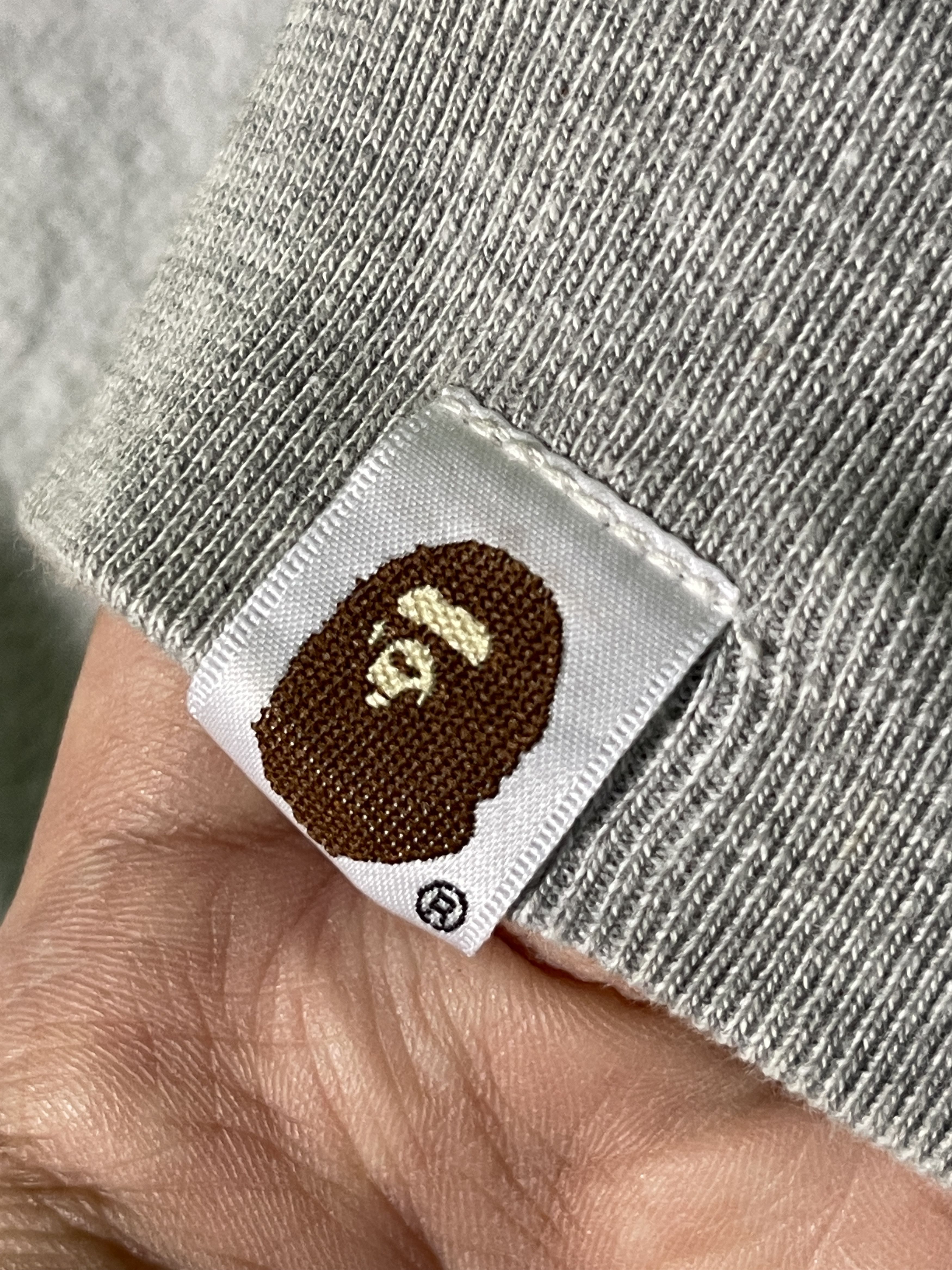 Bape Bape × Nintendo Mario Milo Monogram Full Zip Hoodie Gray Size US M / EU 48-50 / 2 - 15 Thumbnail