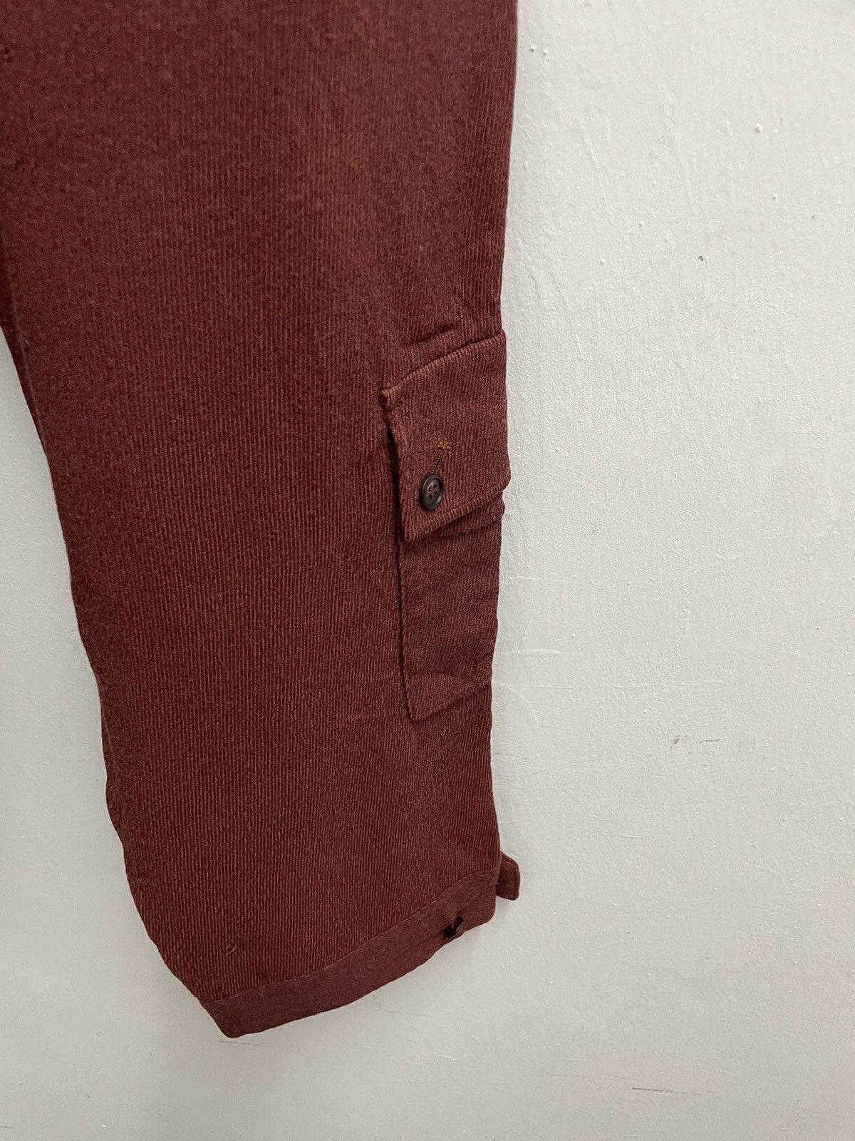 Yoshiyuki Konishi Japan Made Yoshiyuki Konishi Wool Multipocket Pants Size US 31 - 10 Thumbnail
