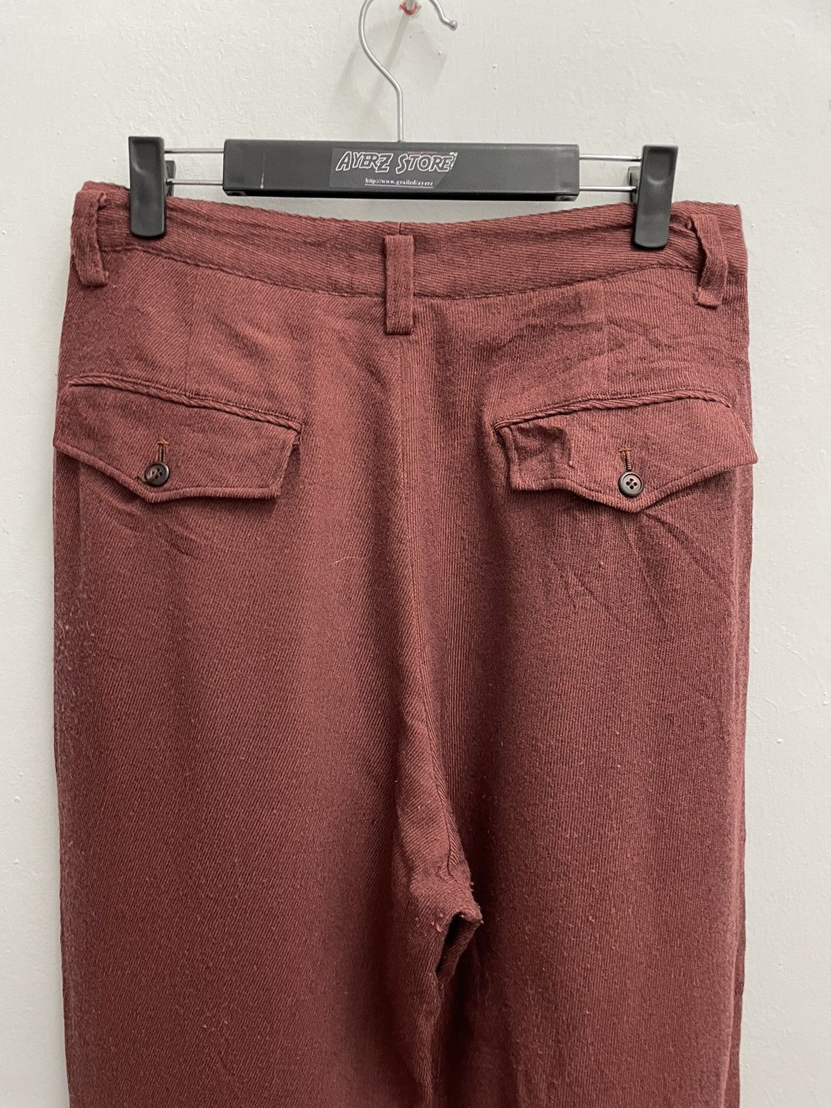 Yoshiyuki Konishi Japan Made Yoshiyuki Konishi Wool Multipocket Pants Size US 31 - 7 Thumbnail