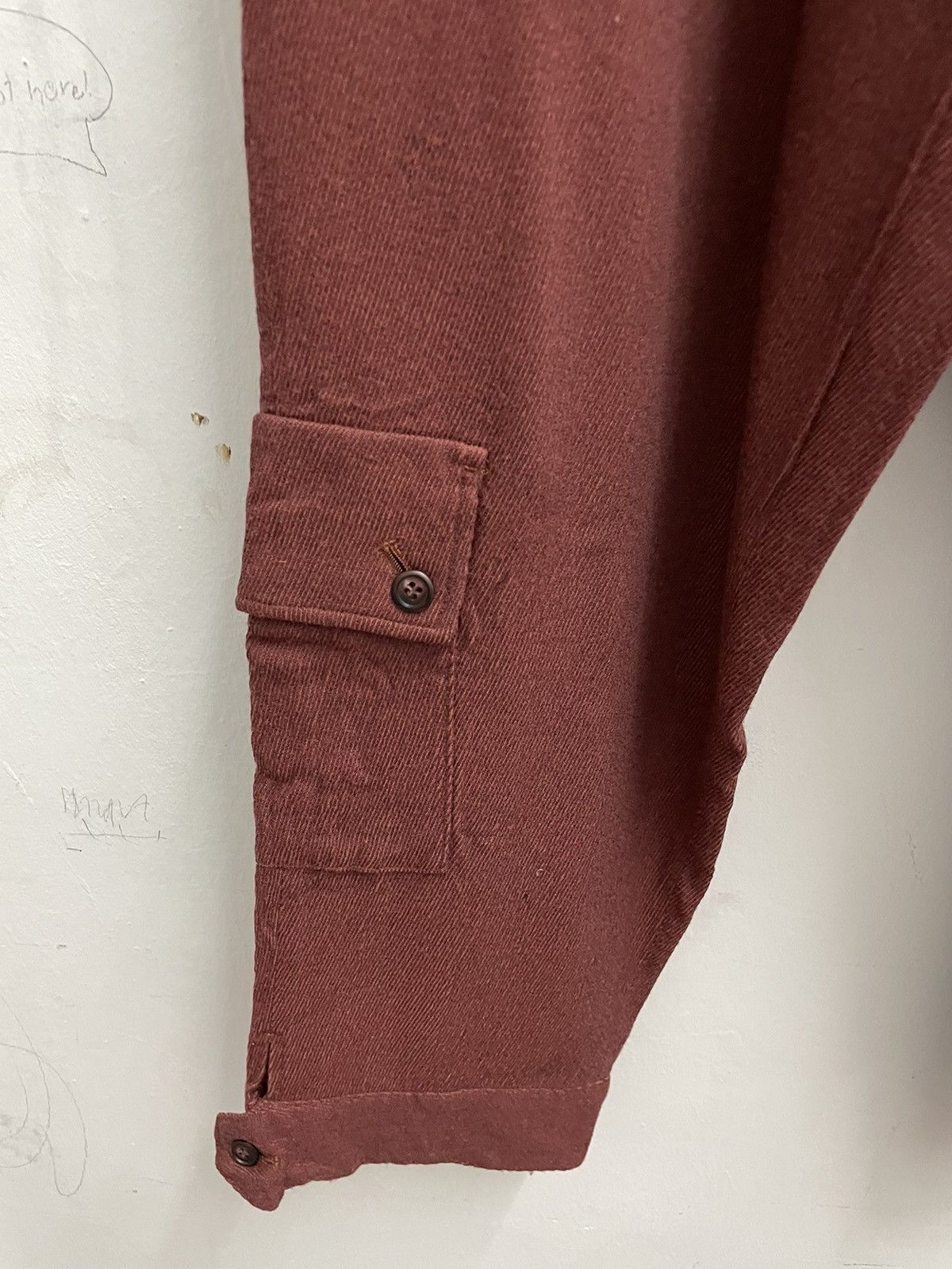 Yoshiyuki Konishi Japan Made Yoshiyuki Konishi Wool Multipocket Pants Size US 31 - 5 Thumbnail