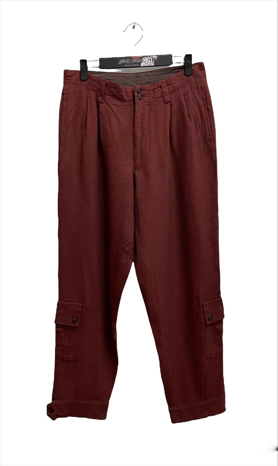 image of Japan Made Yoshiyuki Konishi Wool Multipocket Pants, Men's (Size 31)