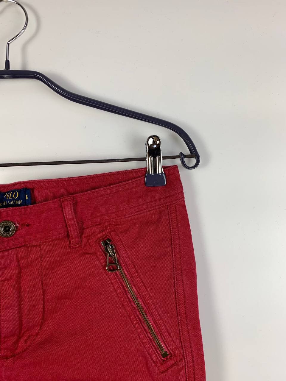 Polo Ralph Lauren Polo Ralph Lauren corduroy jeans vintage red 6 Size 28" / US 6 / IT 42 - 3 Thumbnail