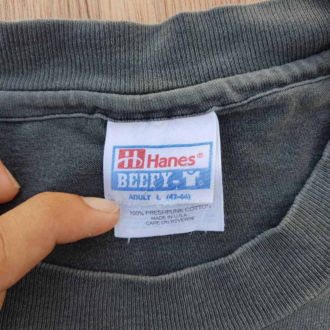 Hanes × Vintage vintage tee mammals ( A 20 ) Size US L / EU 52-54 / 3 - 4 Thumbnail
