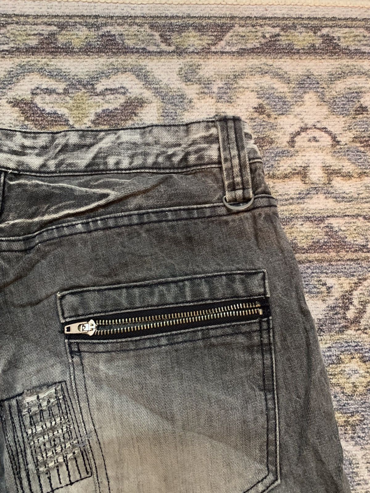 Japanese Brand × Seditionaries × Vintage Japanesse Brand Jeans Style Punk Boro Design Size US 30 / EU 46 - 13 Thumbnail
