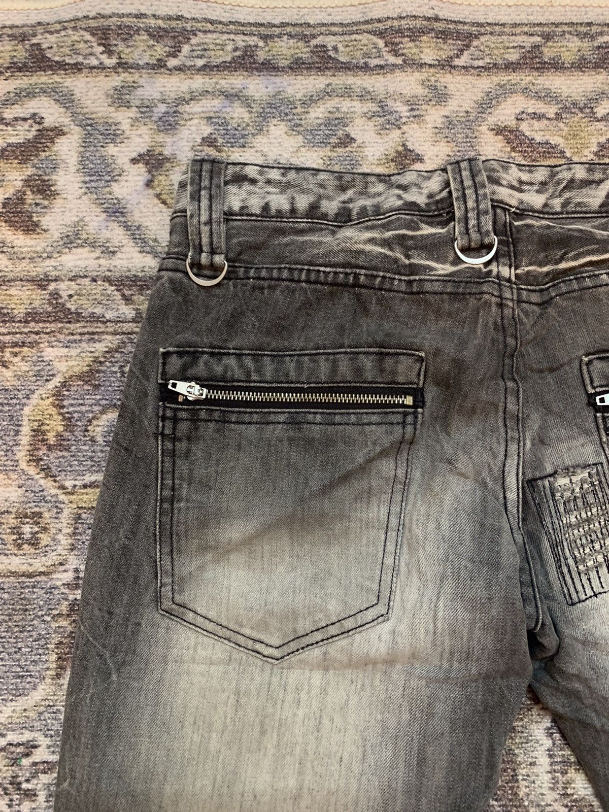 Japanese Brand × Seditionaries × Vintage Japanesse Brand Jeans Style Punk Boro Design Size US 30 / EU 46 - 14 Thumbnail