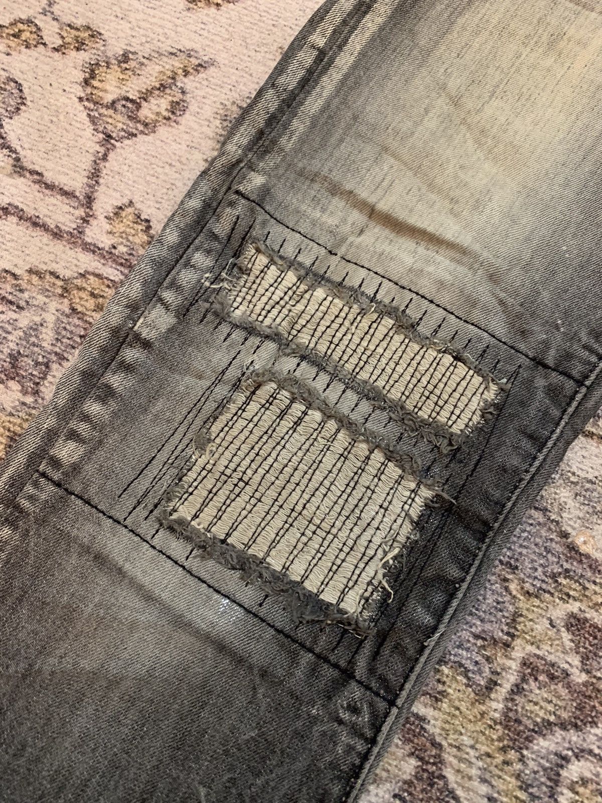 Japanese Brand × Seditionaries × Vintage Japanesse Brand Jeans Style Punk Boro Design Size US 30 / EU 46 - 4 Thumbnail