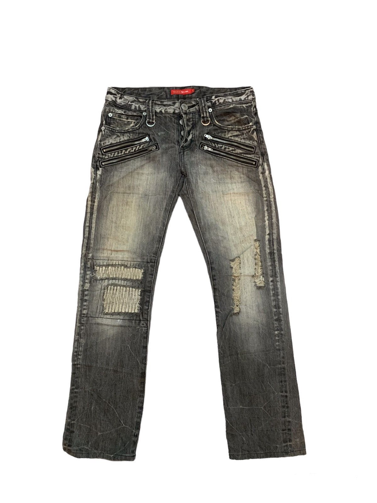 Japanese Brand × Seditionaries × Vintage Japanesse Brand Jeans Style Punk Boro Design Size US 30 / EU 46 - 1 Thumbnail
