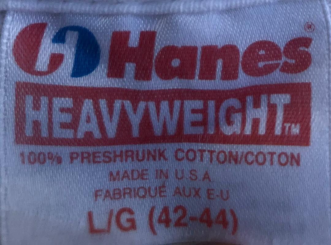Hanes × Vintage Vintage tee USA Size US L / EU 52-54 / 3 - 3 Thumbnail