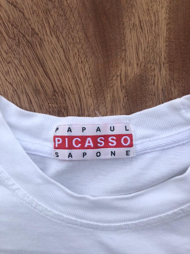 Vintage vintage tee PICASSO B5 Size US XL / EU 56 / 4 - 6 Thumbnail