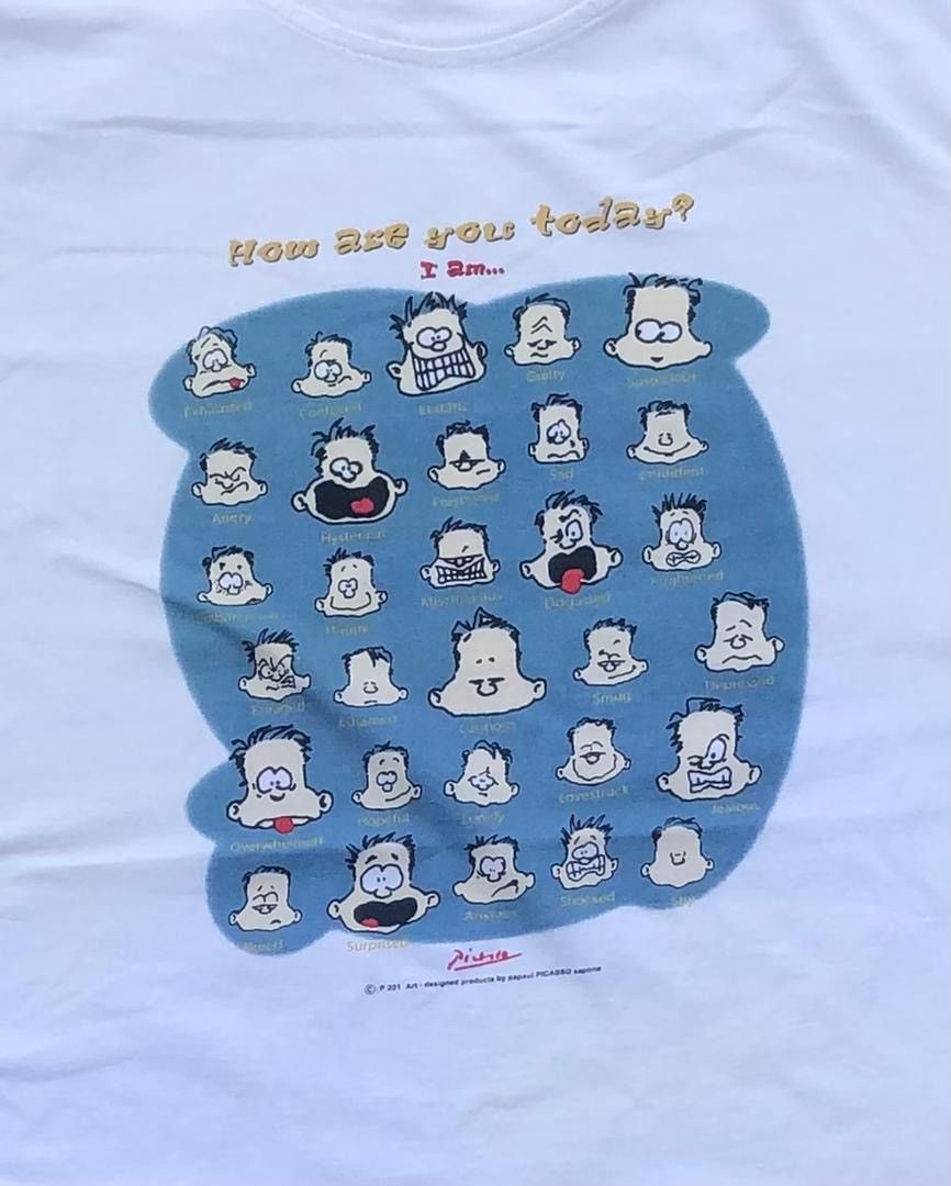 Vintage vintage tee PICASSO B5 Size US XL / EU 56 / 4 - 2 Thumbnail