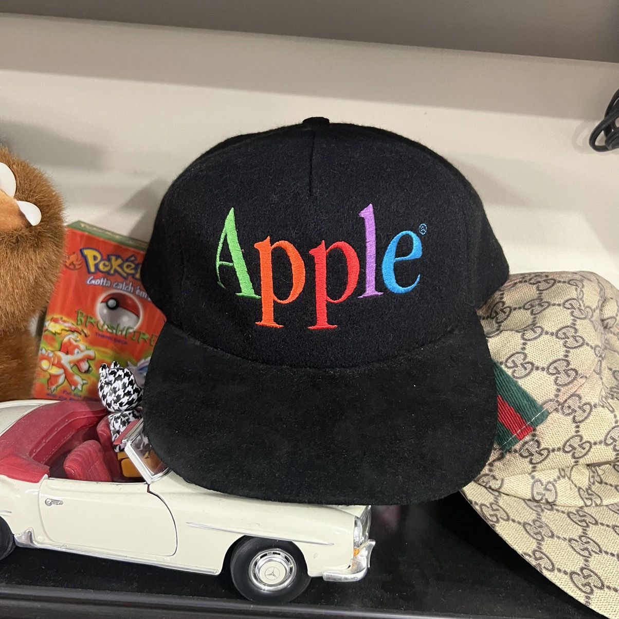 Apple Vintage Apple computer wool hat Size ONE SIZE - 2 Thumbnail