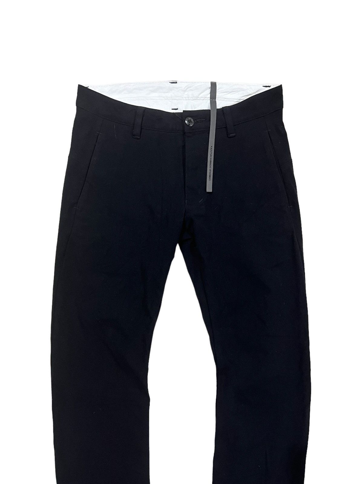 Julius GRAIL🔥Kazuyuki Kumagai Attachment J Curve Leg Stretch Pants Size US 30 / EU 46 - 3 Thumbnail