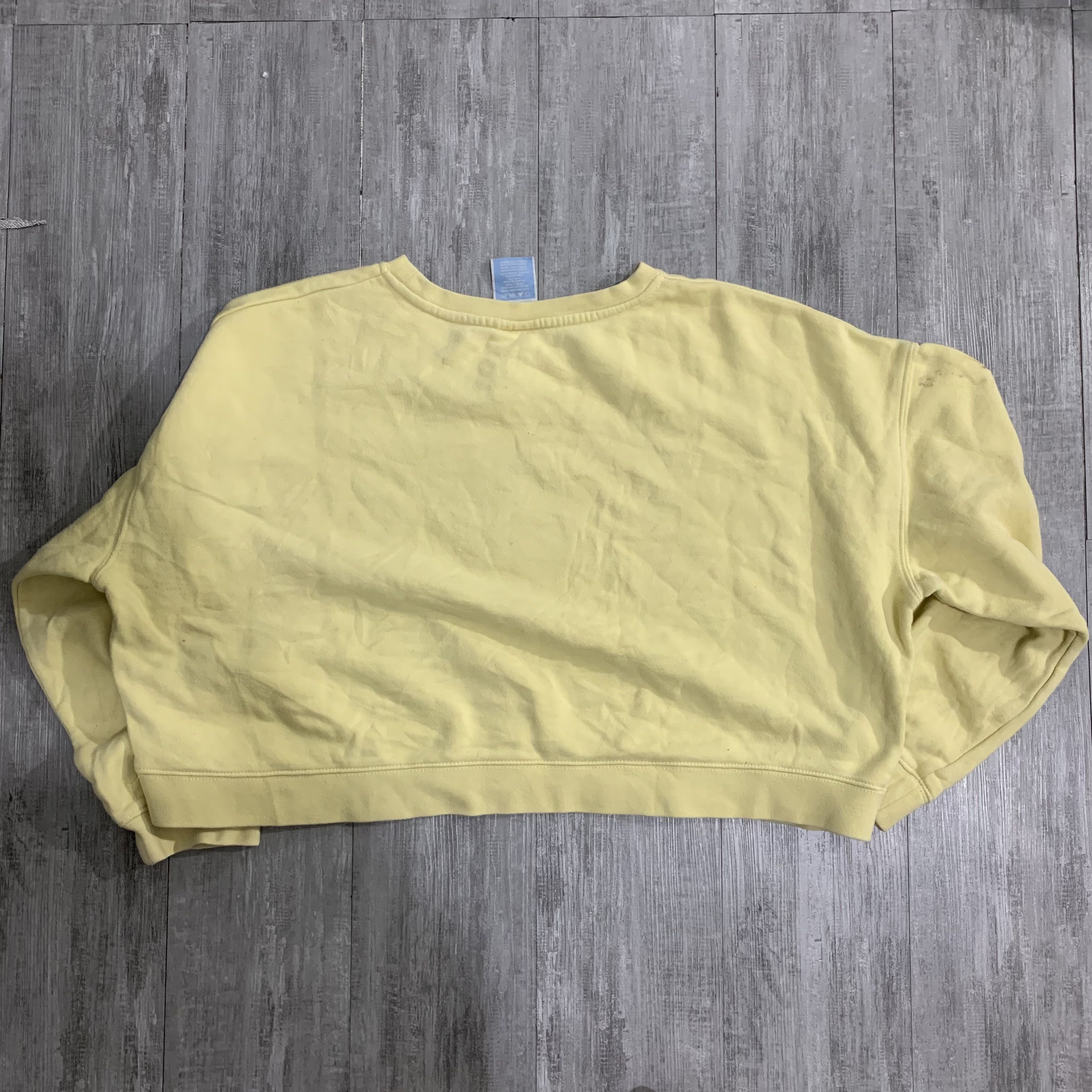 Stussy × Vintage 2000s Stussy Embroidery Logo Cropped Sweatshirt y2k style Size US S / EU 44-46 / 1 - 7 Thumbnail