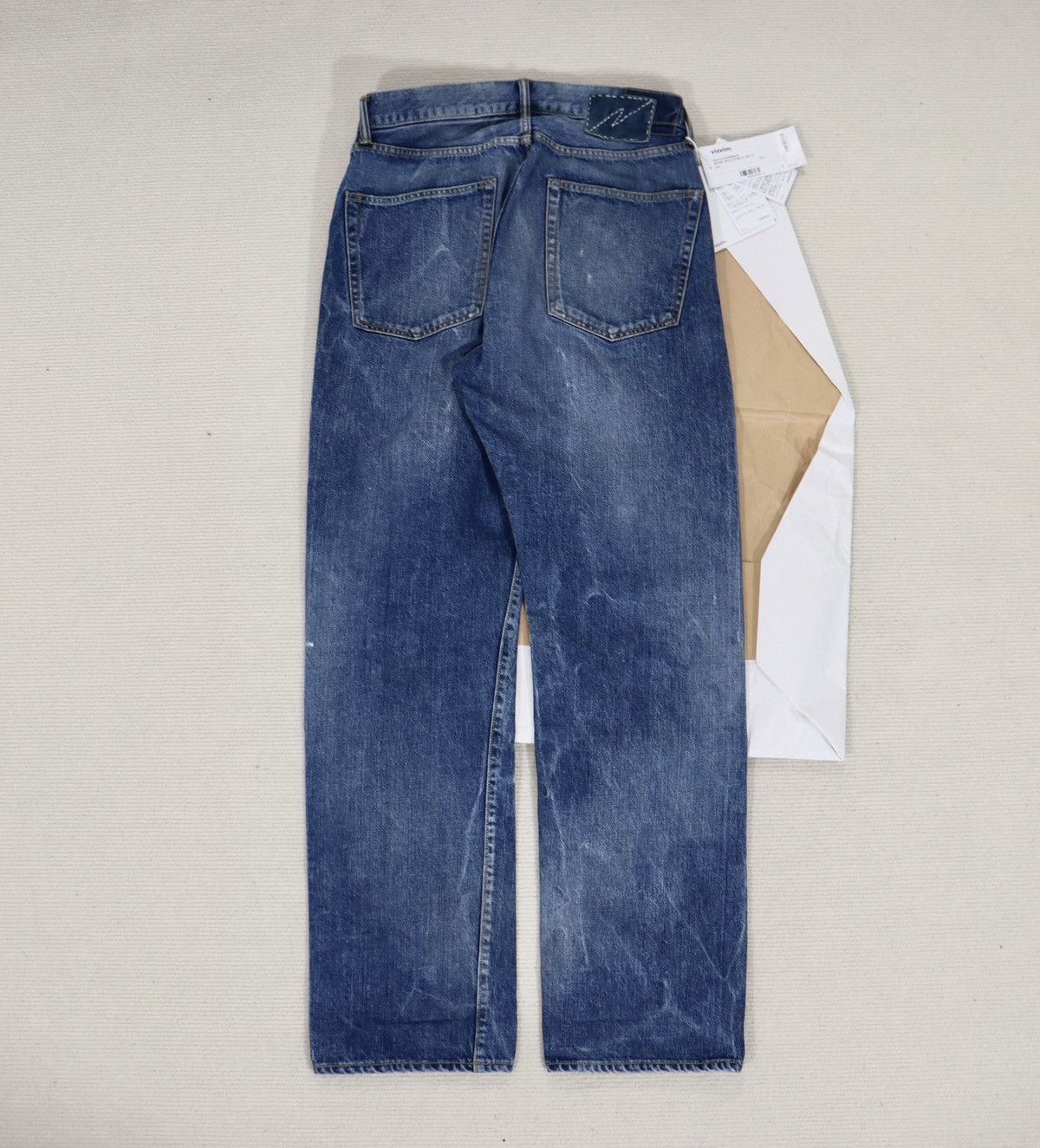 VISVIM Social Sculpture Denim 09D5 サイズ30 visvim) SOCIAL SCULPTURE 01SLIMDAMAGED-41 (0124205005008