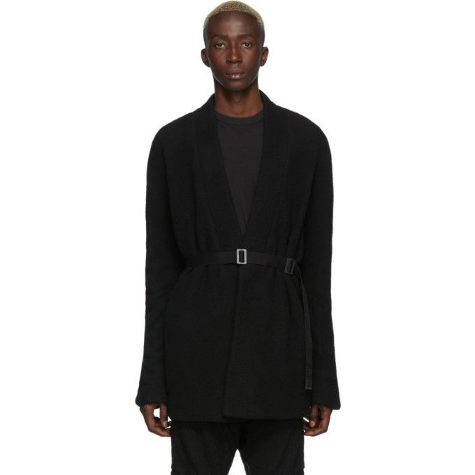 Boris Bidjan Saberi Brushed Wool Cardigan Size US L / EU 52-54 / 3 - 9 Thumbnail