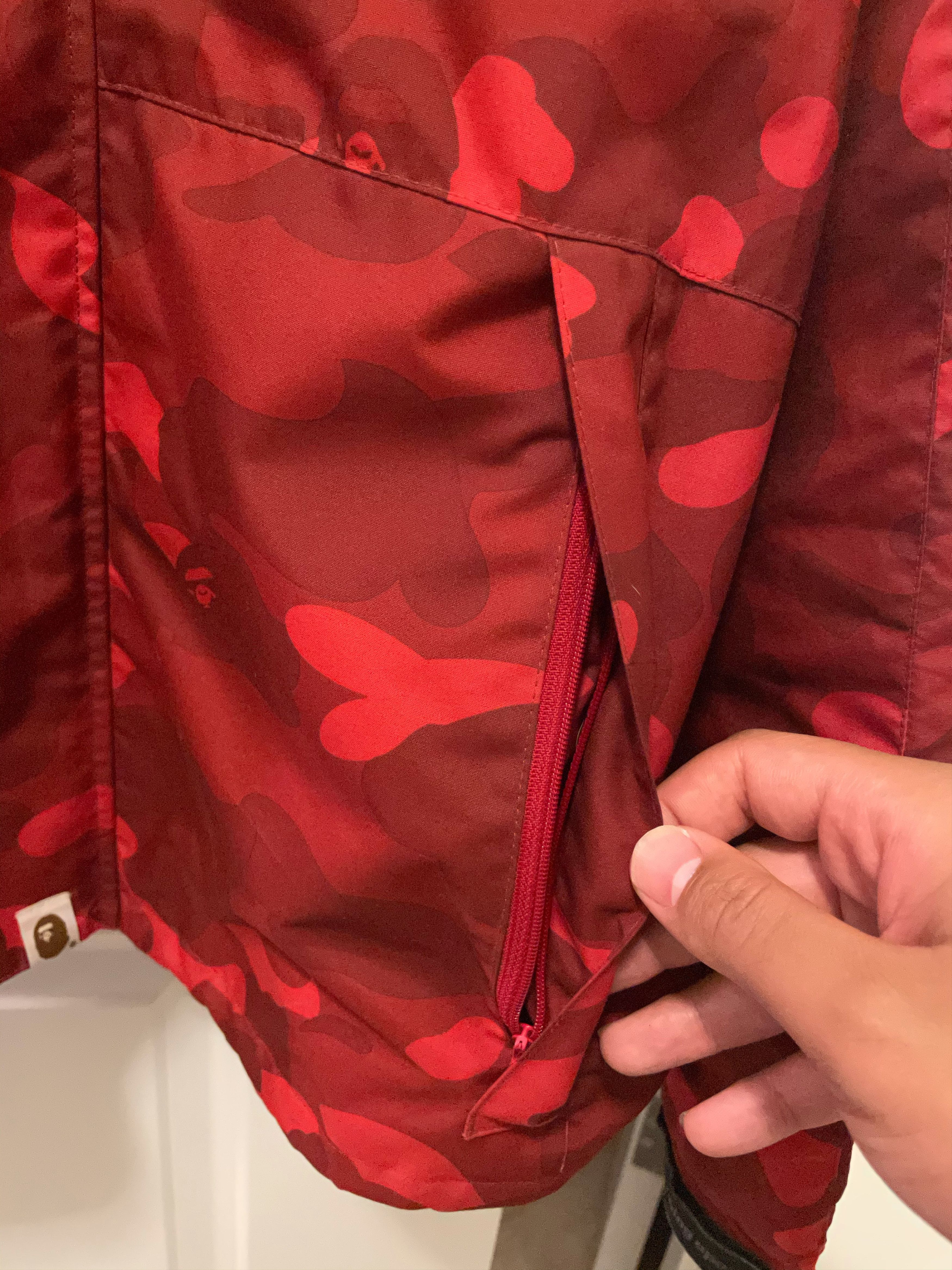 Bape FW14 Color Camo Cycle Jacket Size US L / EU 52-54 / 3 - 9 Thumbnail