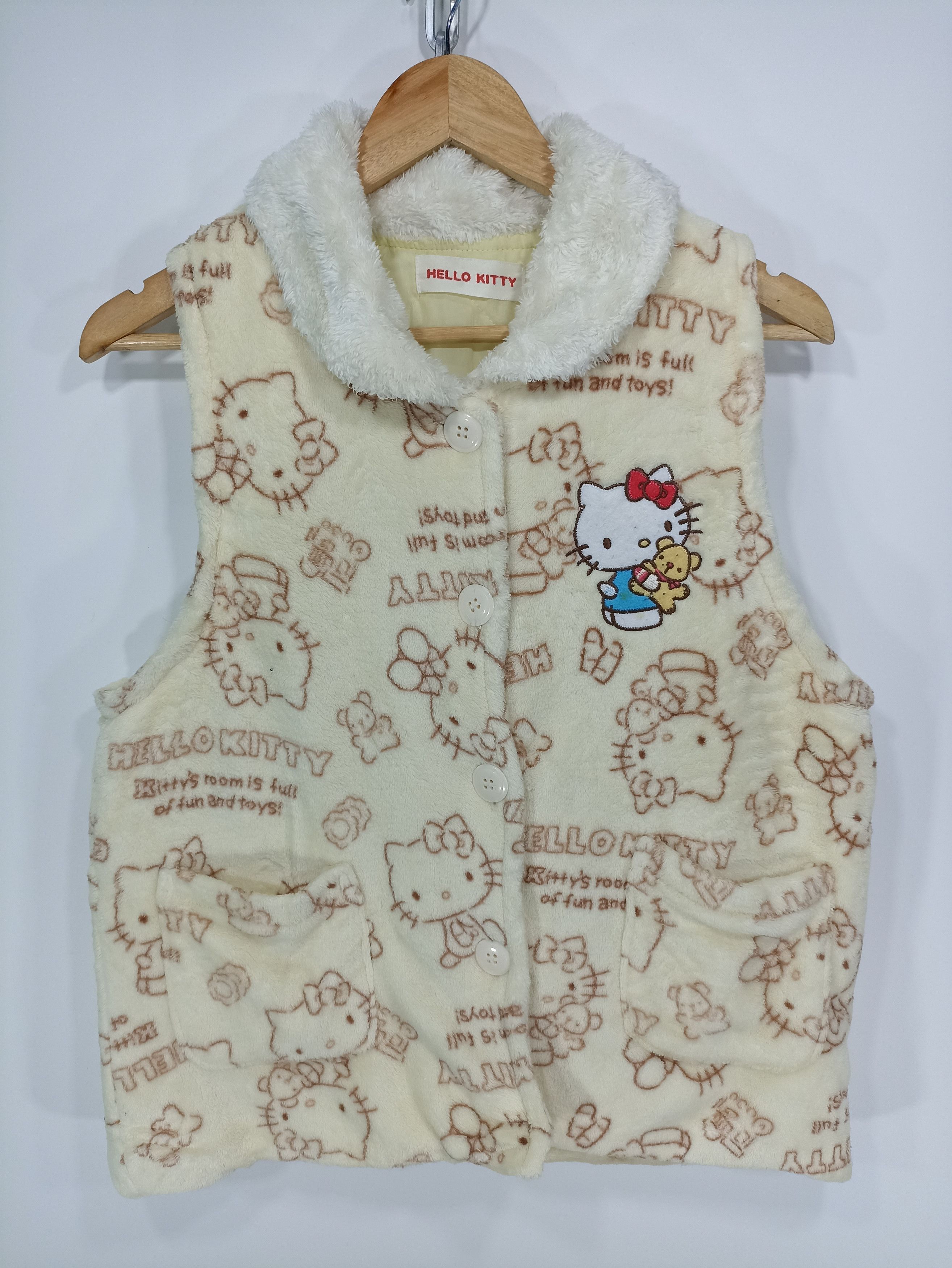 Cartoon Network Hello kitty Fleece Quilted lining Size US S / EU 44-46 / 1 - 1 Thumbnail
