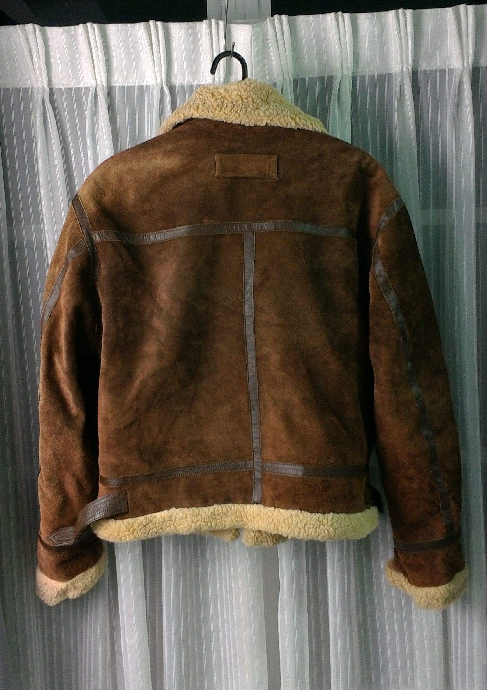 Japanese Brand VINTAGE NEXT STAGE SHERPA DESIGN LEATHER JACKET Size US M / EU 48-50 / 2 - 2 Thumbnail