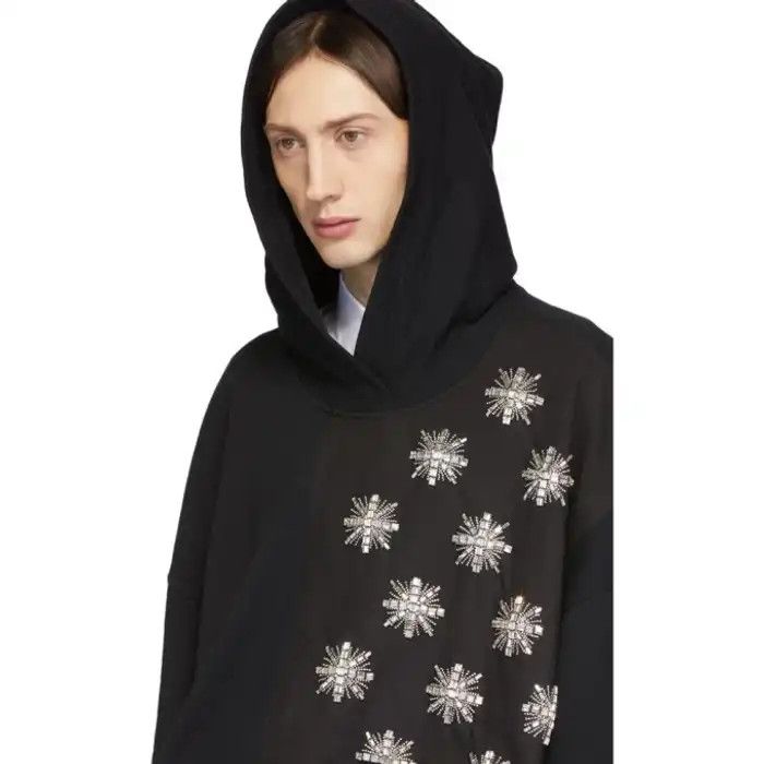 Haider Ackermann Hand Embroidered Perth Patch Hoodie Size US XL / EU 56 / 4 - 10 Thumbnail
