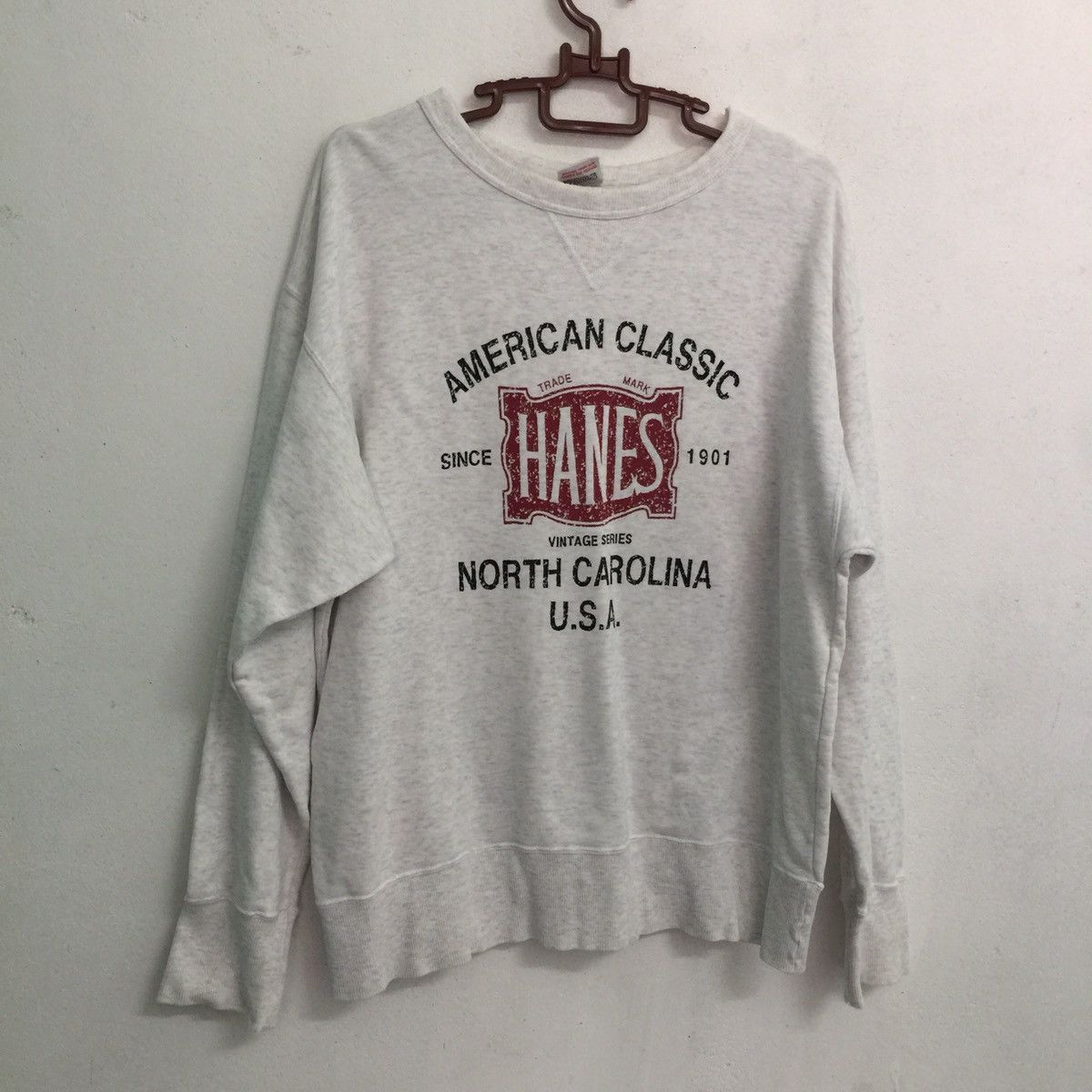 Hanes Vintage & Rare American classic Hanes sweatshirt from Japan Size US L / EU 52-54 / 3 - 3 Thumbnail