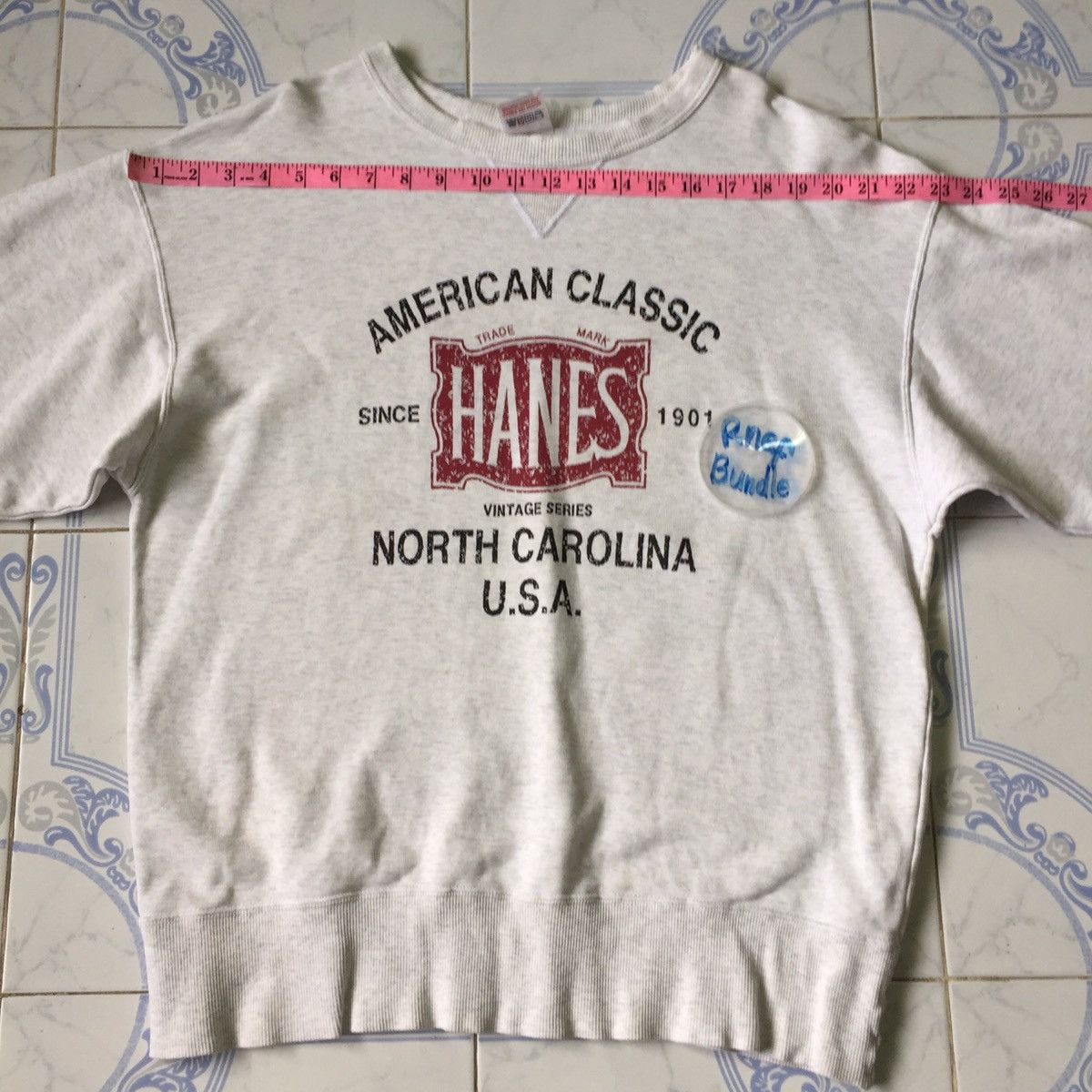 Hanes Vintage & Rare American classic Hanes sweatshirt from Japan Size US L / EU 52-54 / 3 - 9 Thumbnail