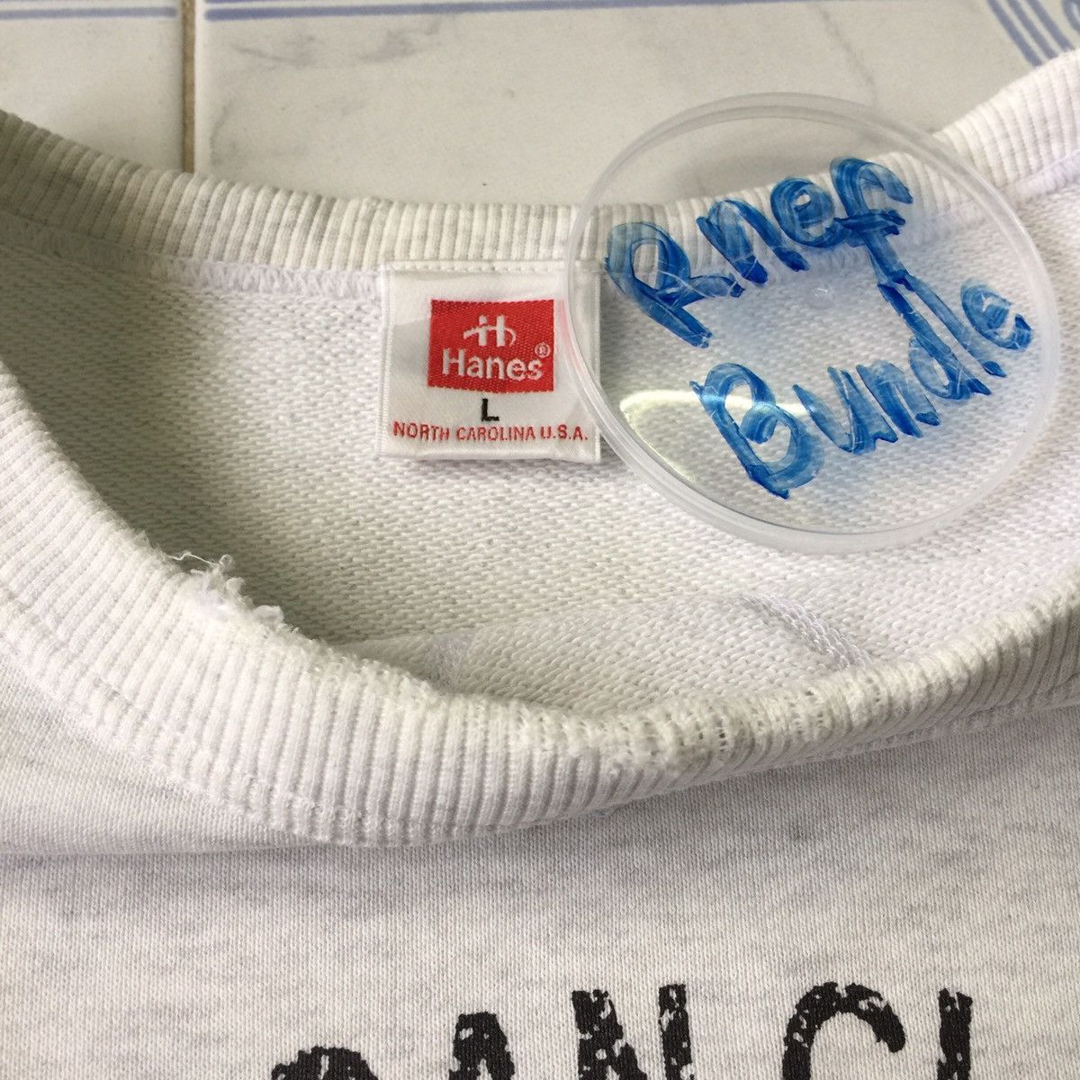 Hanes Vintage & Rare American classic Hanes sweatshirt from Japan Size US L / EU 52-54 / 3 - 7 Thumbnail