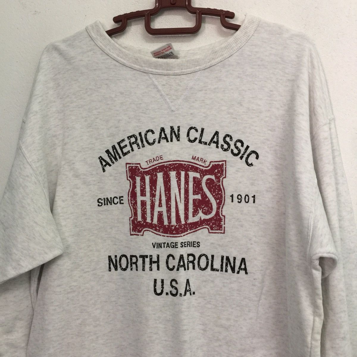 Hanes Vintage & Rare American classic Hanes sweatshirt from Japan Size US L / EU 52-54 / 3 - 4 Thumbnail