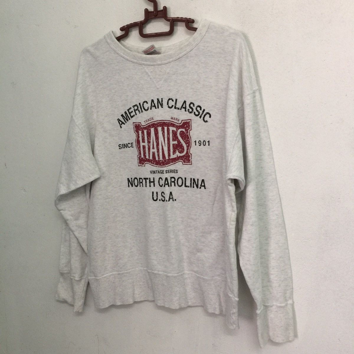 Hanes Vintage & Rare American classic Hanes sweatshirt from Japan Size US L / EU 52-54 / 3 - 2 Thumbnail